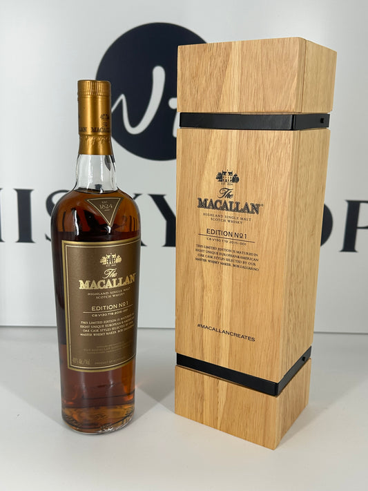 Macallan Edition No.1 in Wooden Box 0,7l