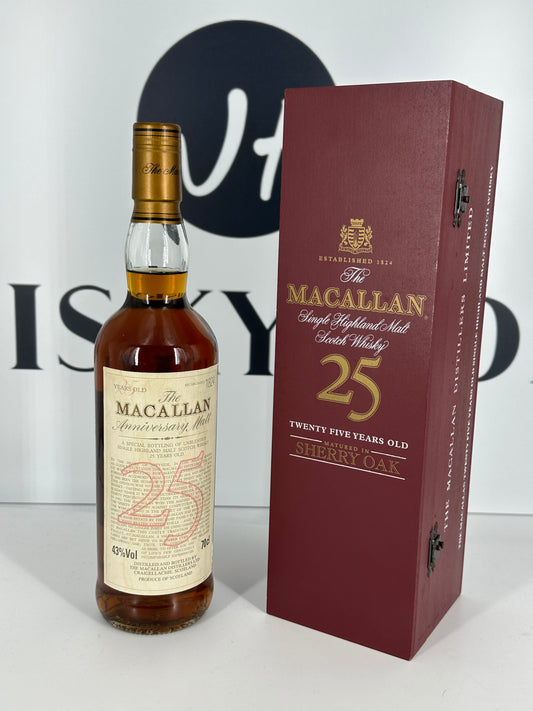 Macallan 25 years Sherry Oak - Red Box Edition