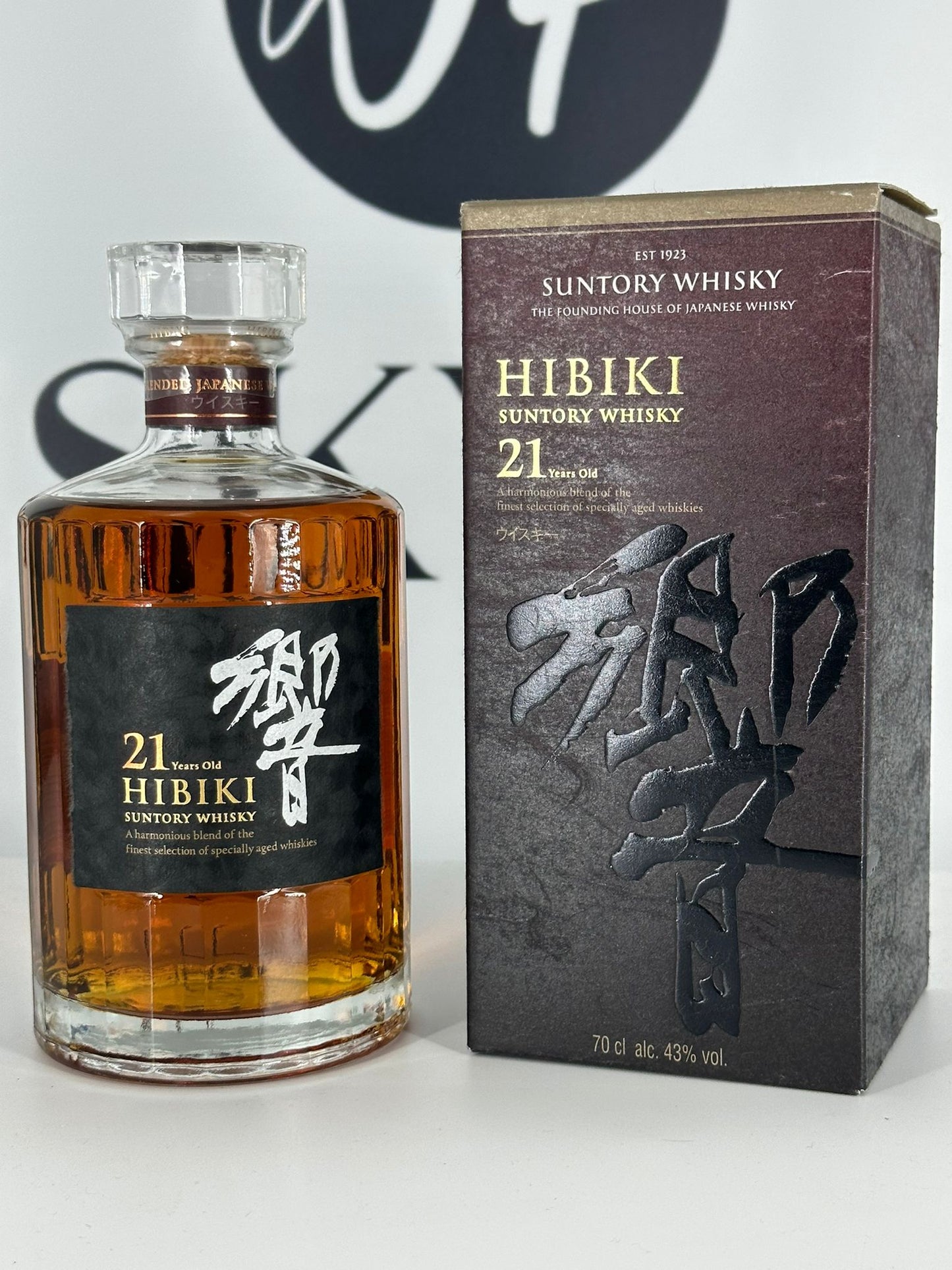 Hibiki 21 years + Box 43% 0,7l