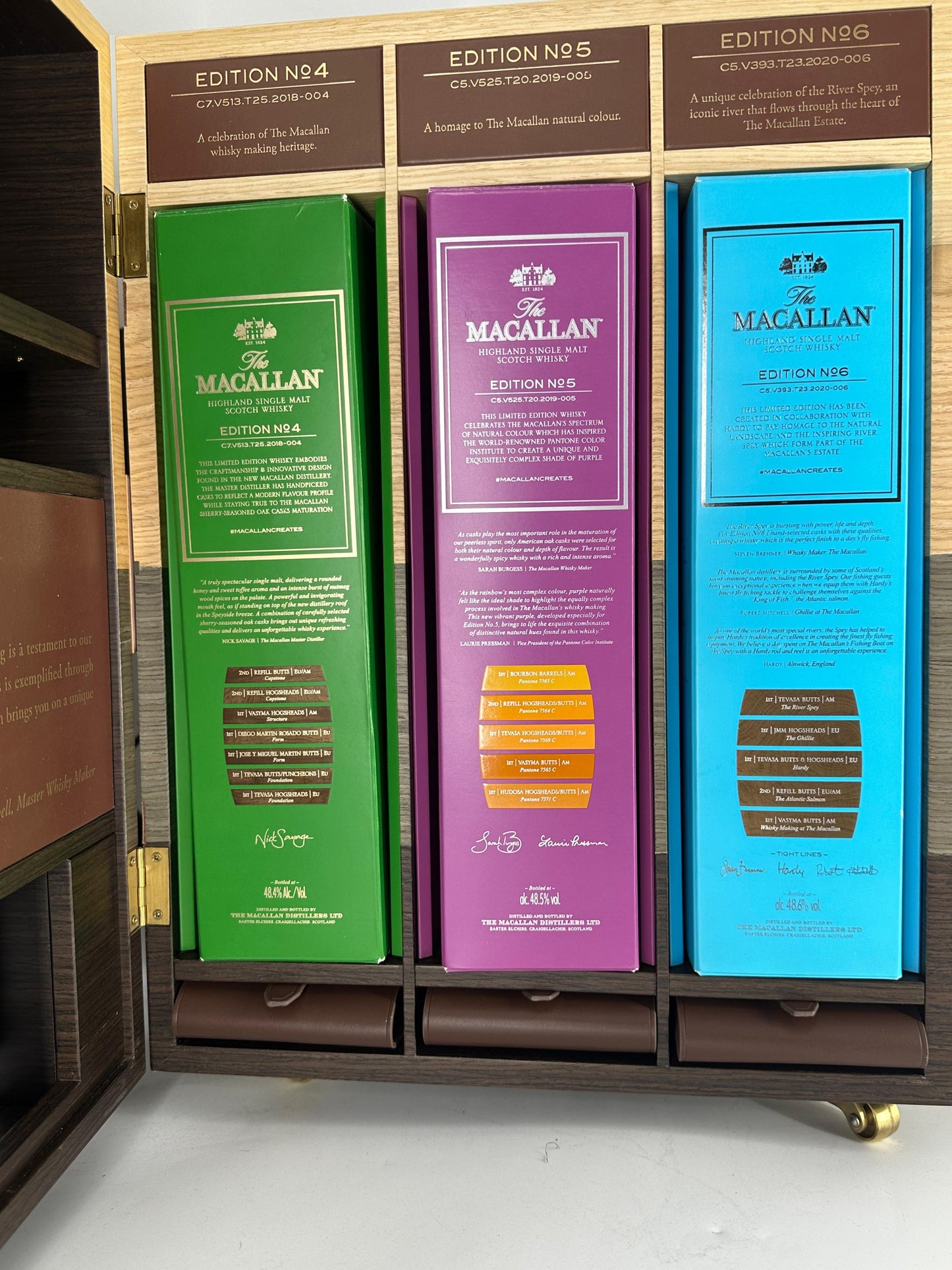 Macallan - Edition Series Collectors Case - 6 x 70cl