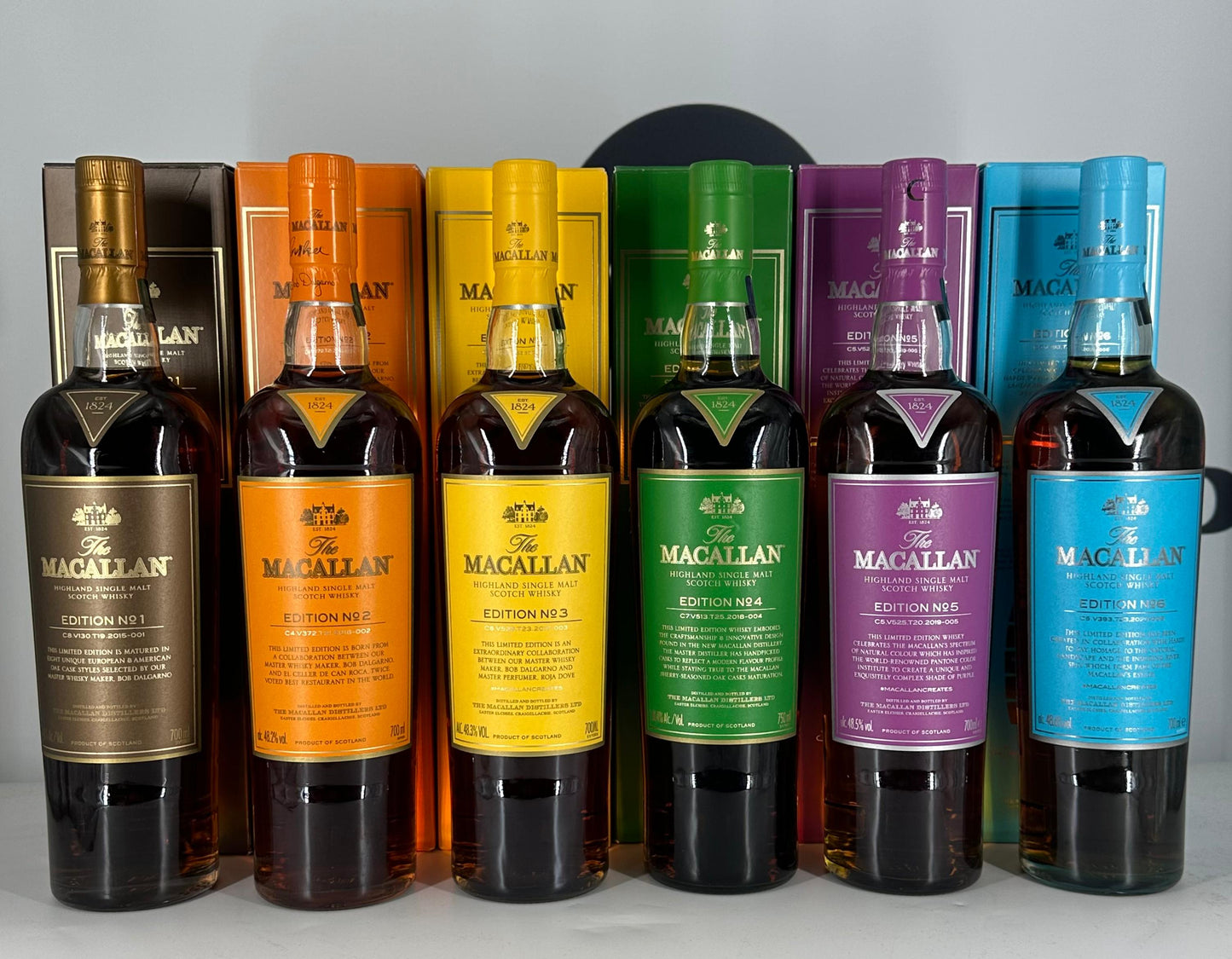 Macallan - Edition Series Collectors Case - 6 x 70cl