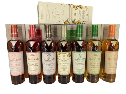 Macallan Harmony Collection - 7 x 0,7l + BOX